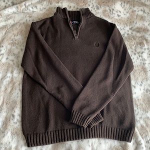 Chaps men’s size large sweater brown